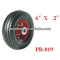 6"x2" inflatable rubber wheels for dolley car